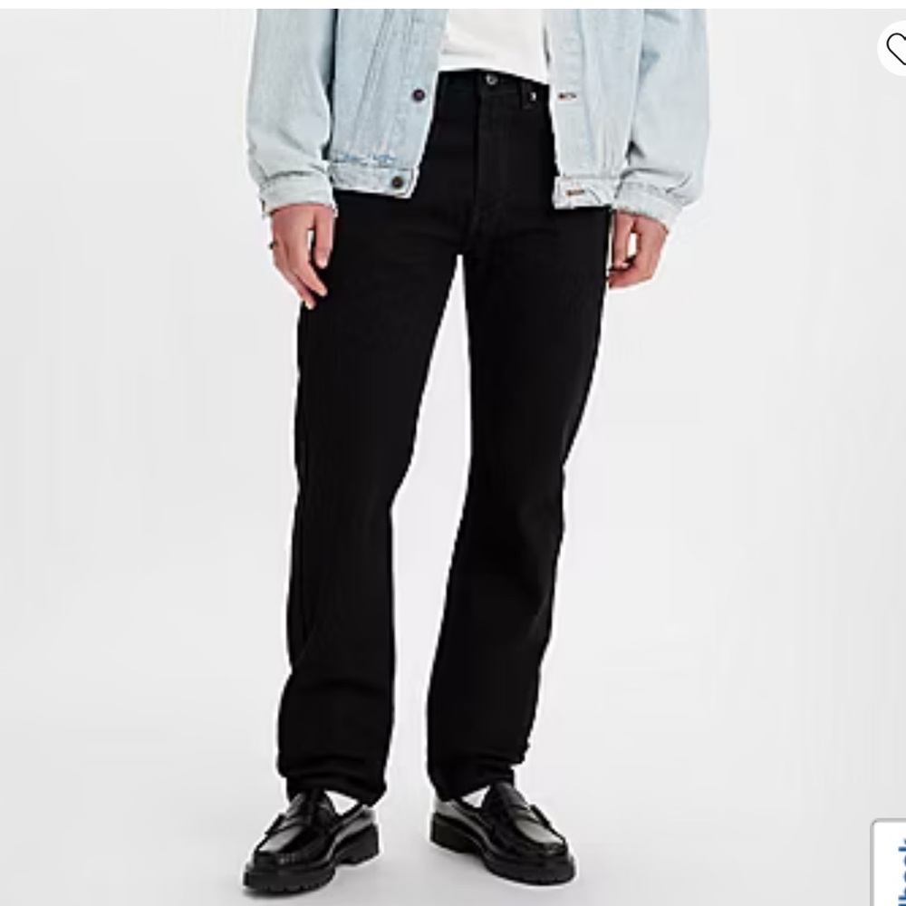 Levi's Men's Black Denim 505 Jeans✨